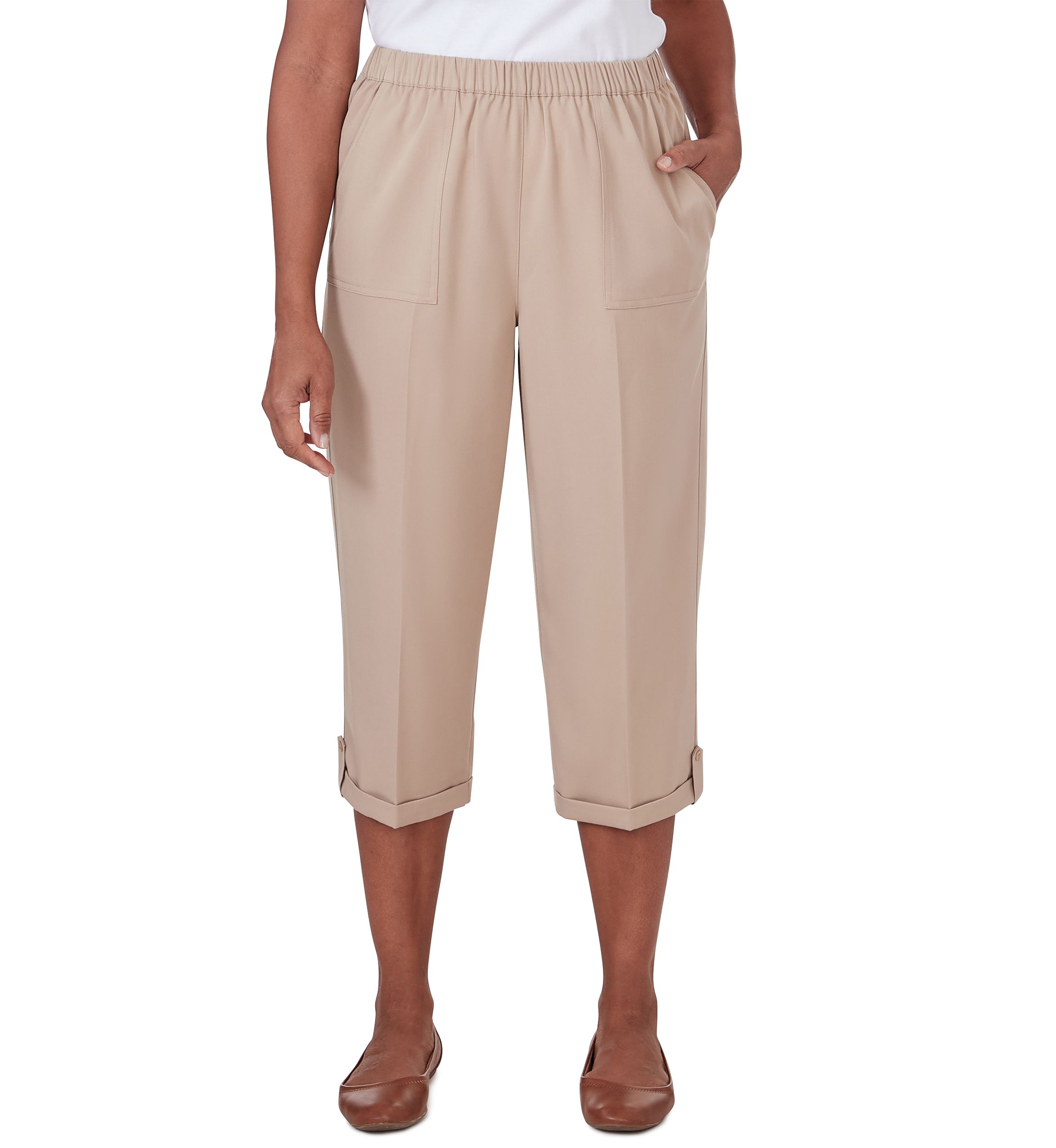Womens Tuscan Sunset Capri Pants