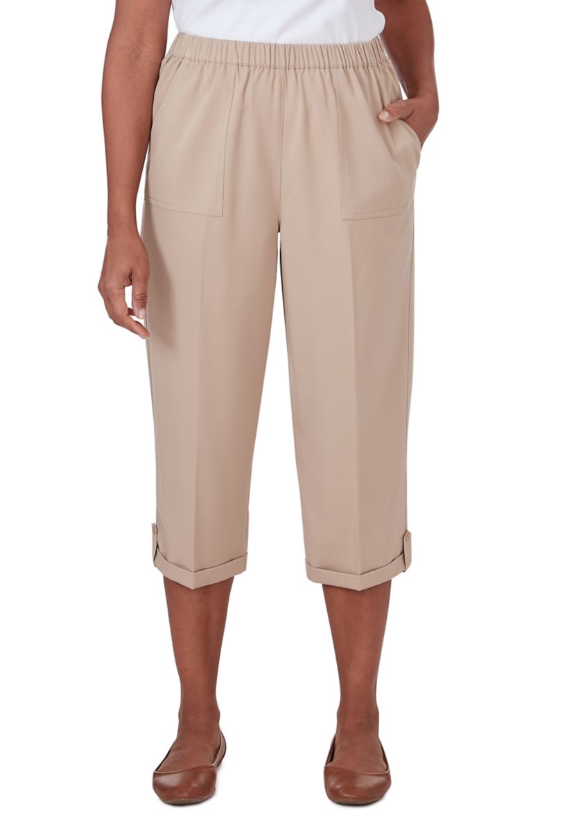 Womens Tuscan Sunset Capri Pants