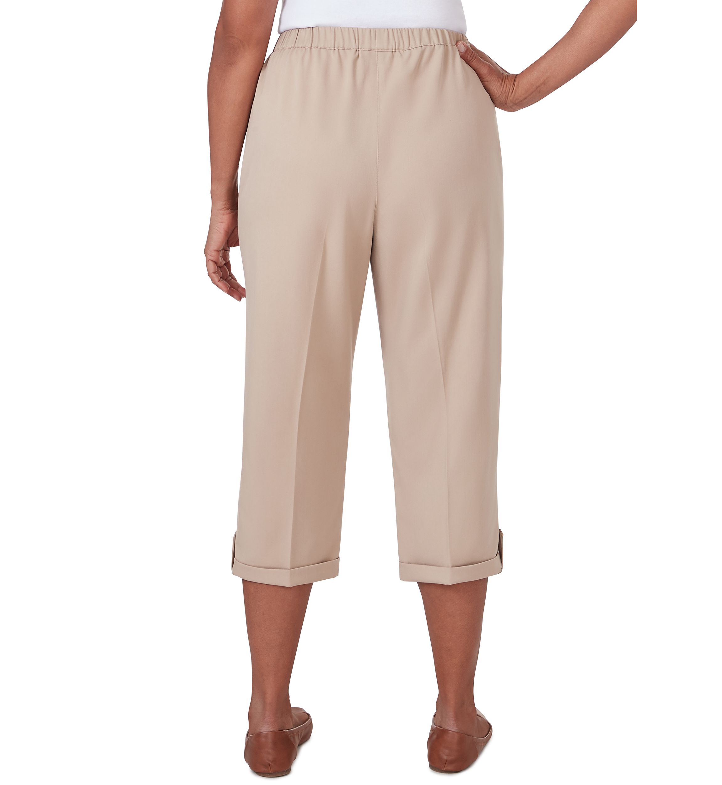 Womens Tuscan Sunset Capri Pants
