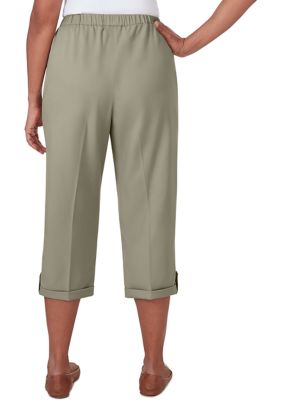 Petite Tuscan Sunset Capri Pants