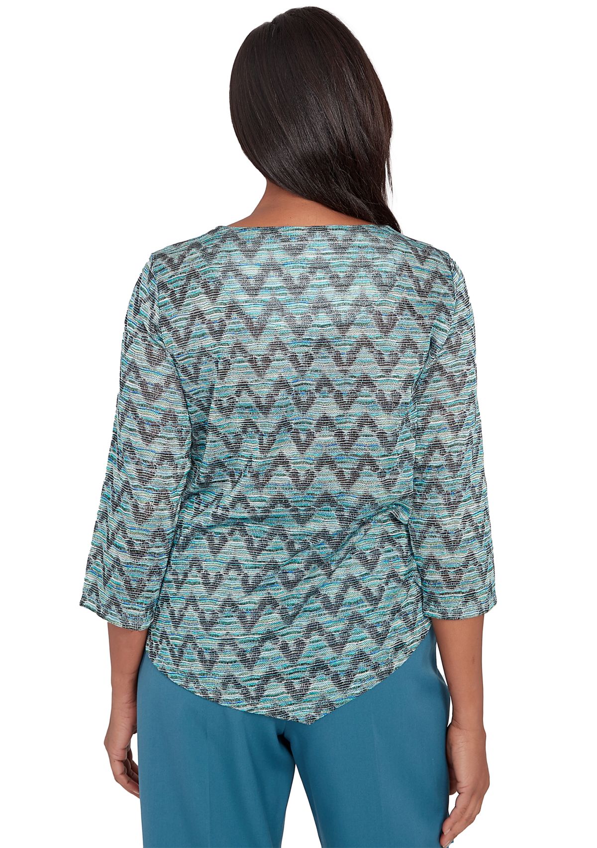 Womens Sedona Sky Novelty Space Dye Top