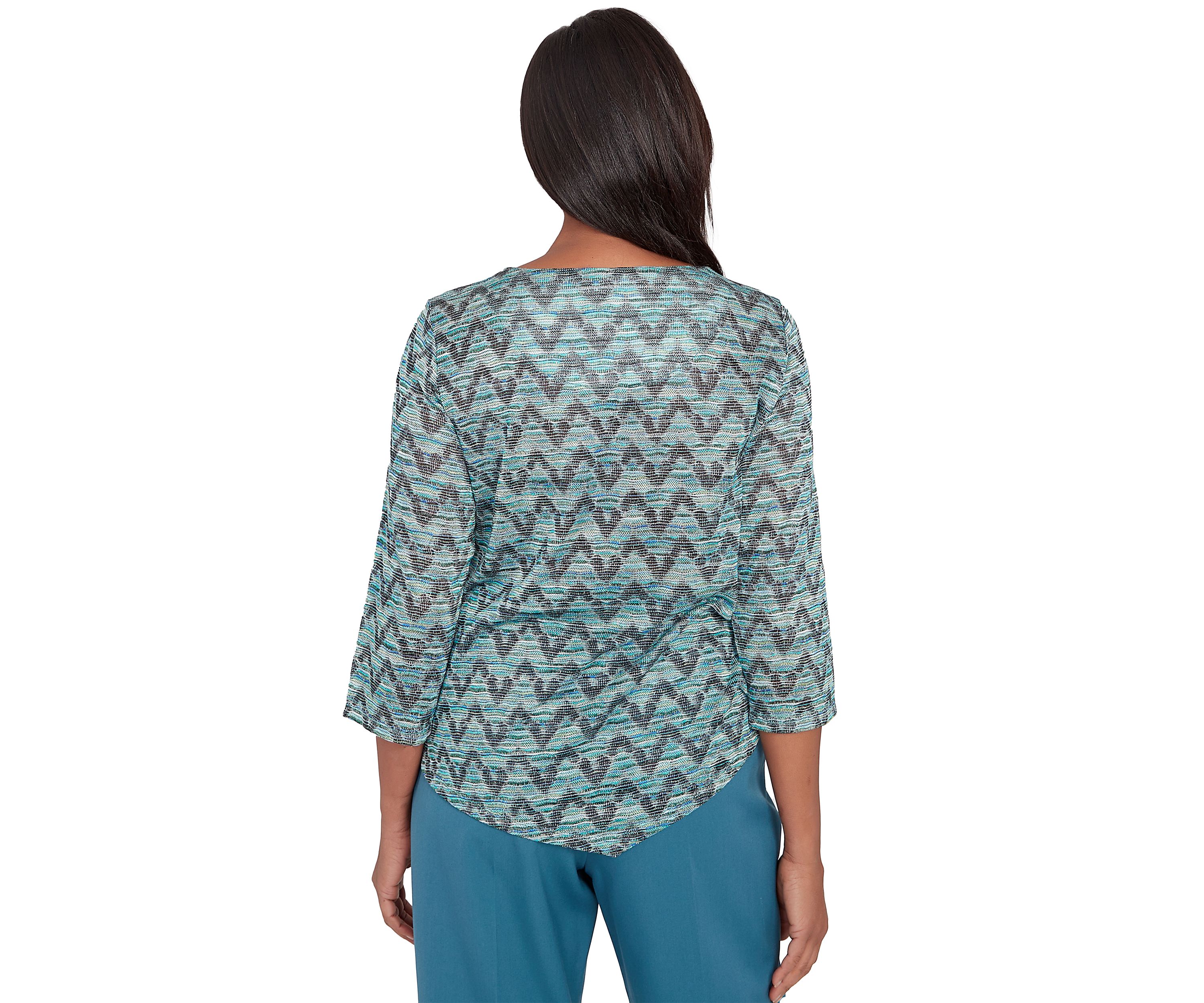 Womens Sedona Sky Novelty Space Dye Top