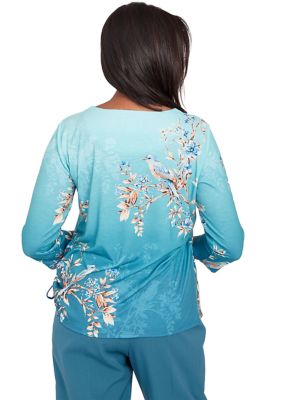 Women's Sedona Sky Ombre Bird Top