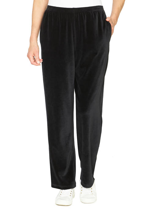 Alfred Dunner Petite Classic Fit Womens Pants