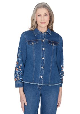 Women's Scottsdale Embroidered Fringe Jacket