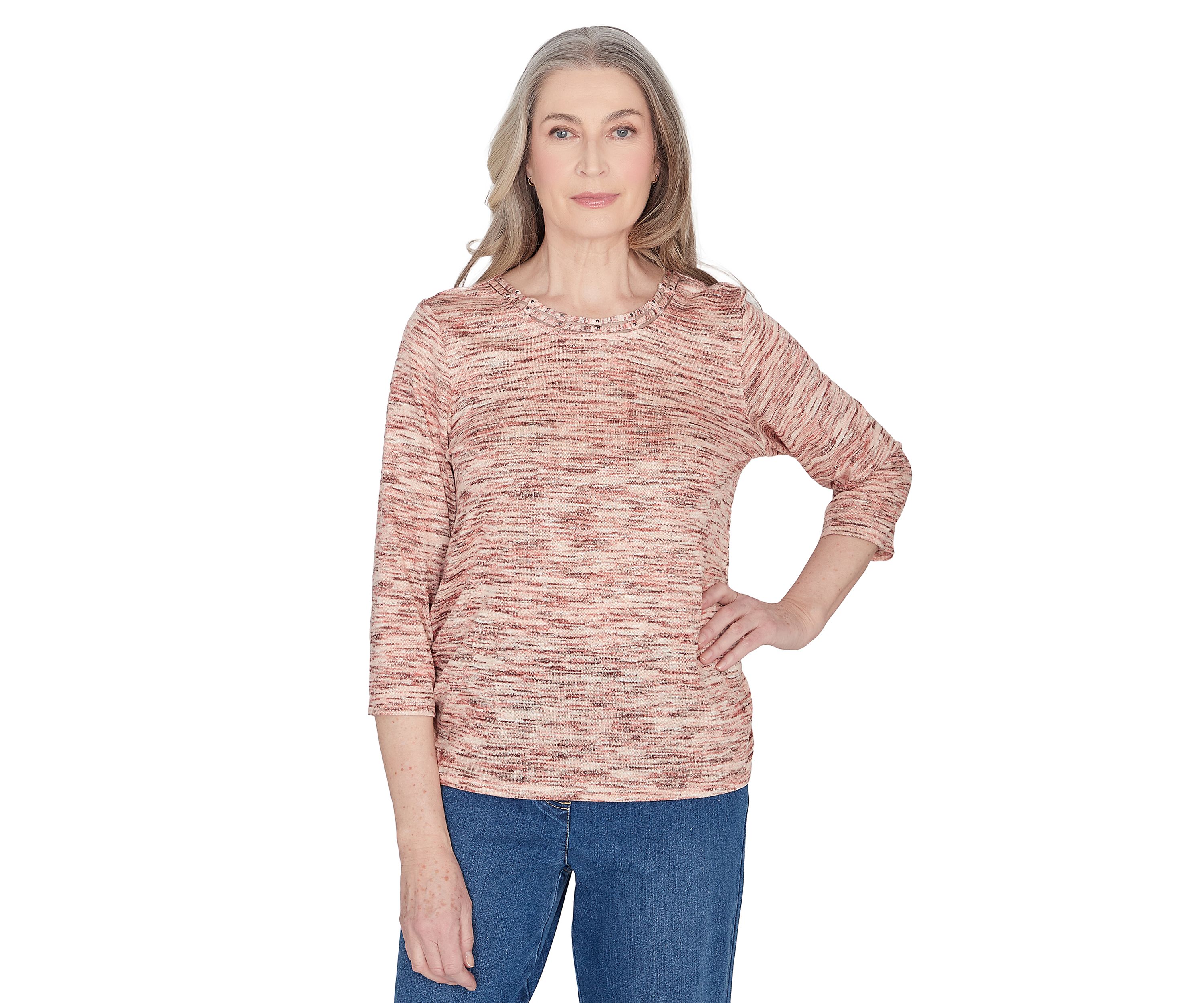 Womens Scottsdale Space Dye Top