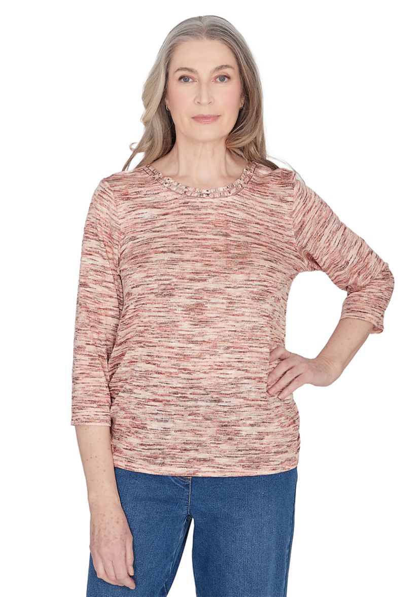 Womens Scottsdale Space Dye Top