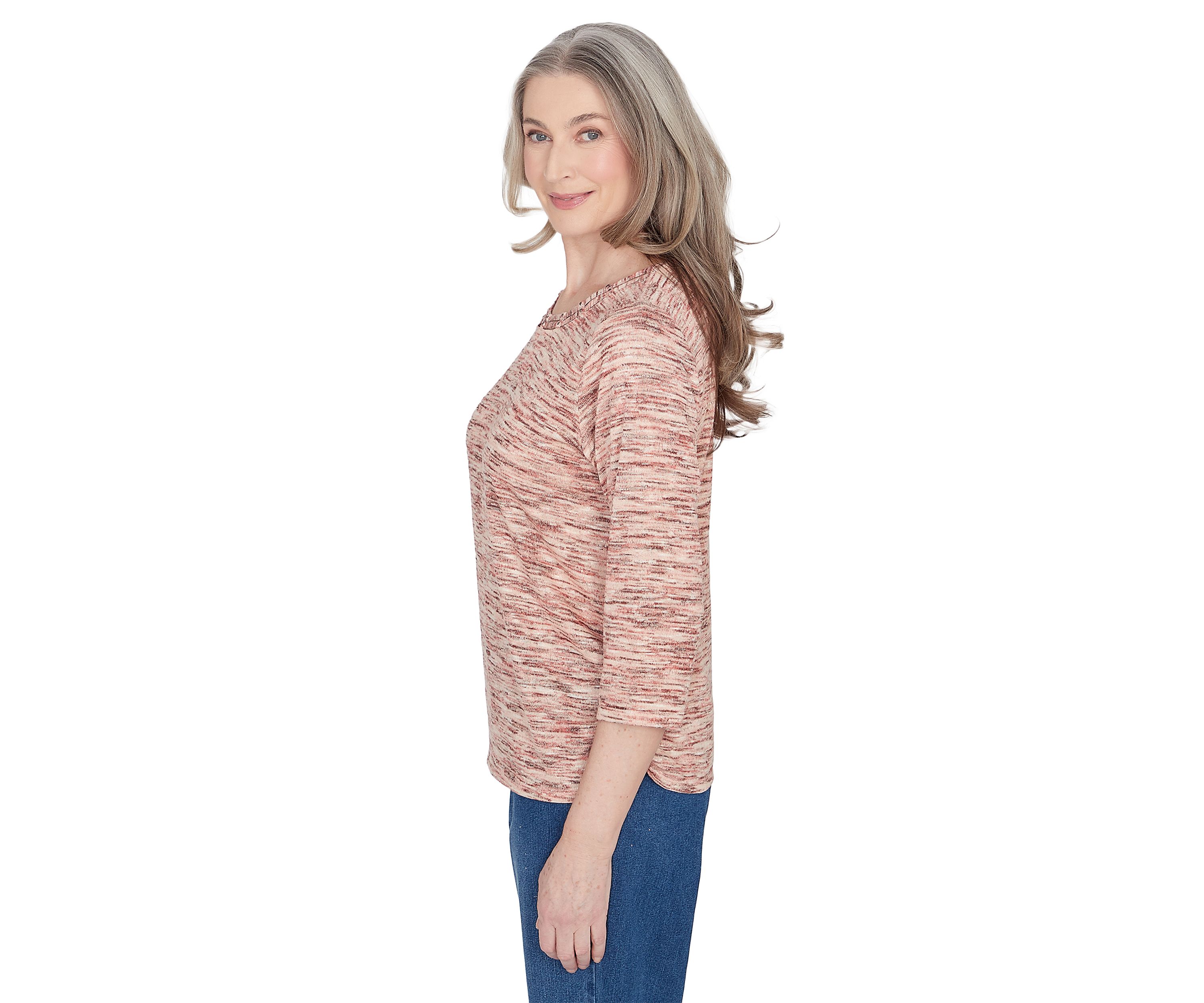 Womens Scottsdale Space Dye Top