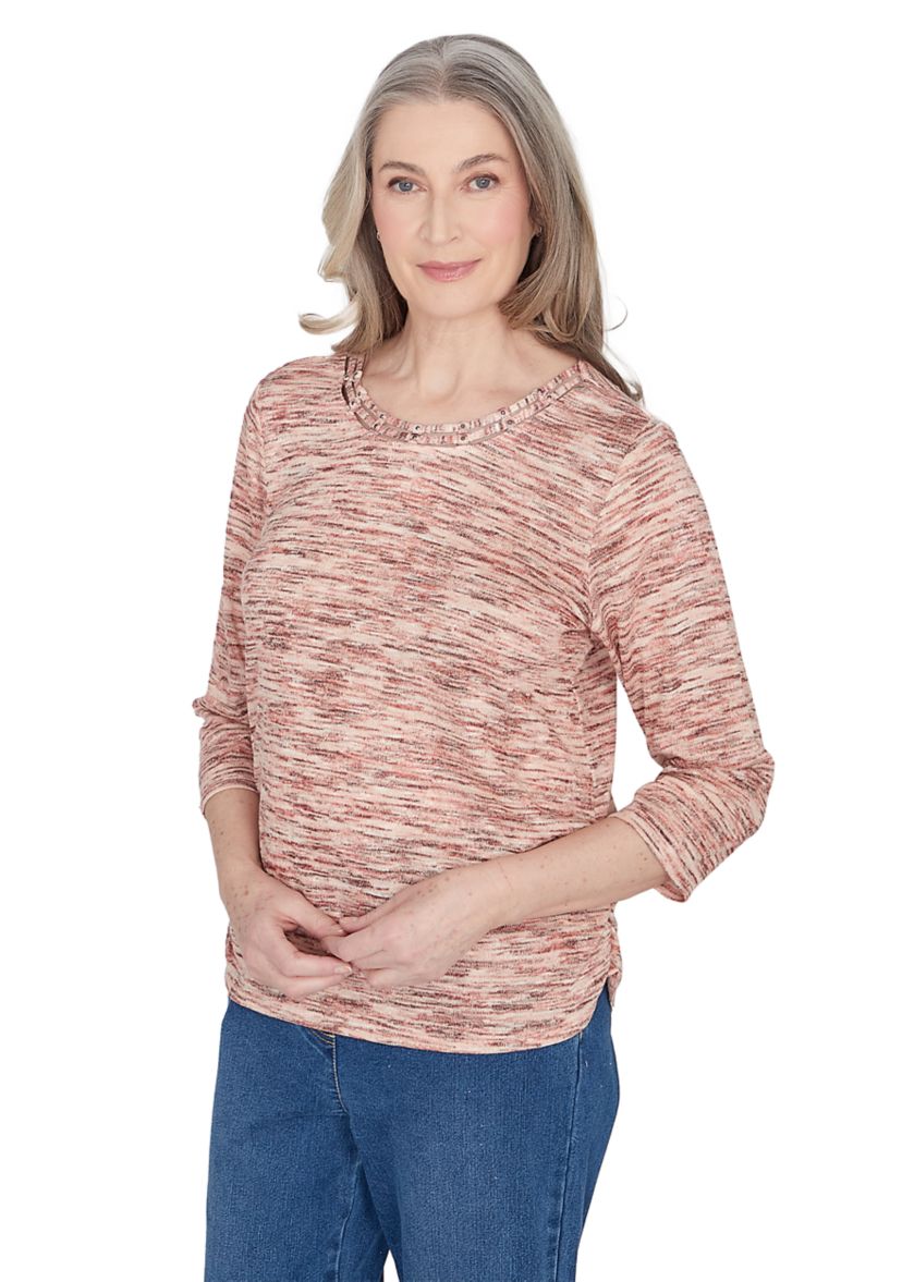 Womens Scottsdale Space Dye Top