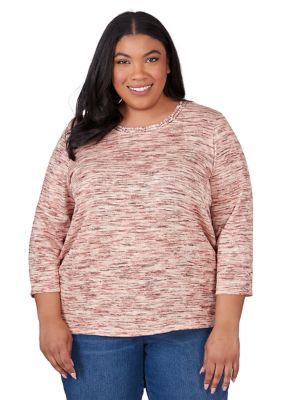 Belk plus size tops best sale