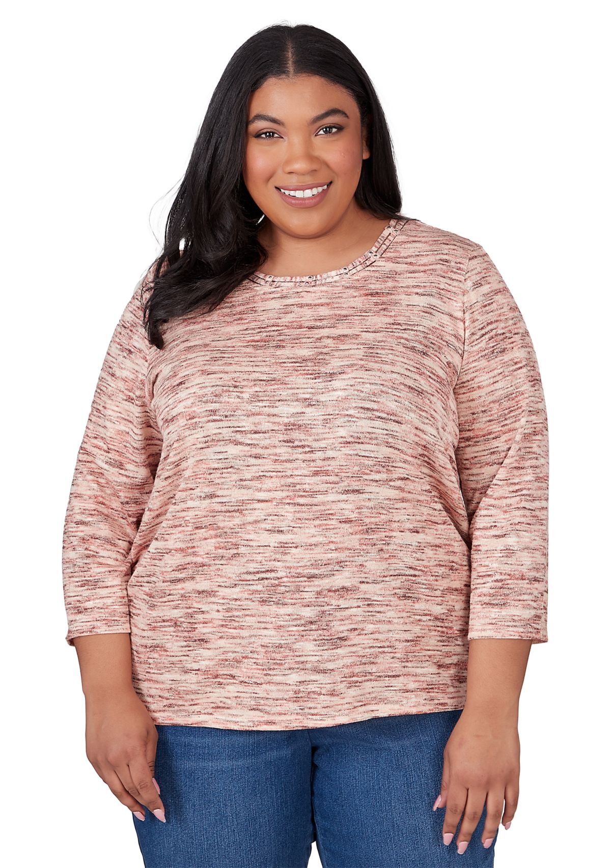 Plus Size Scottsdale Space Dye Top