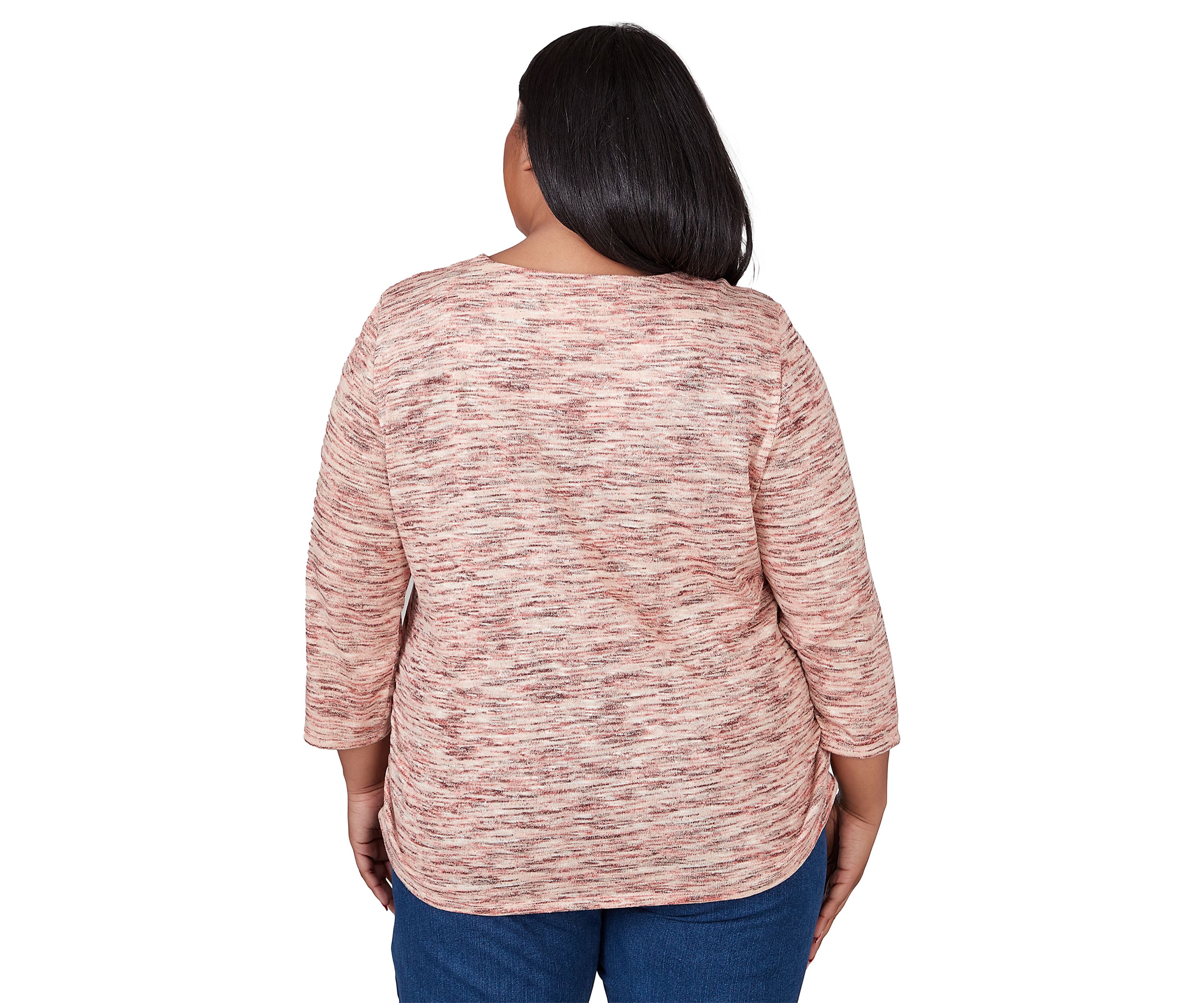 Plus Size Scottsdale Space Dye Top