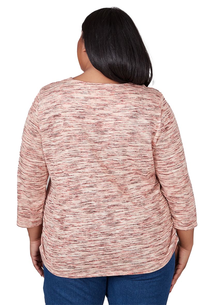Plus Size Scottsdale Space Dye Top