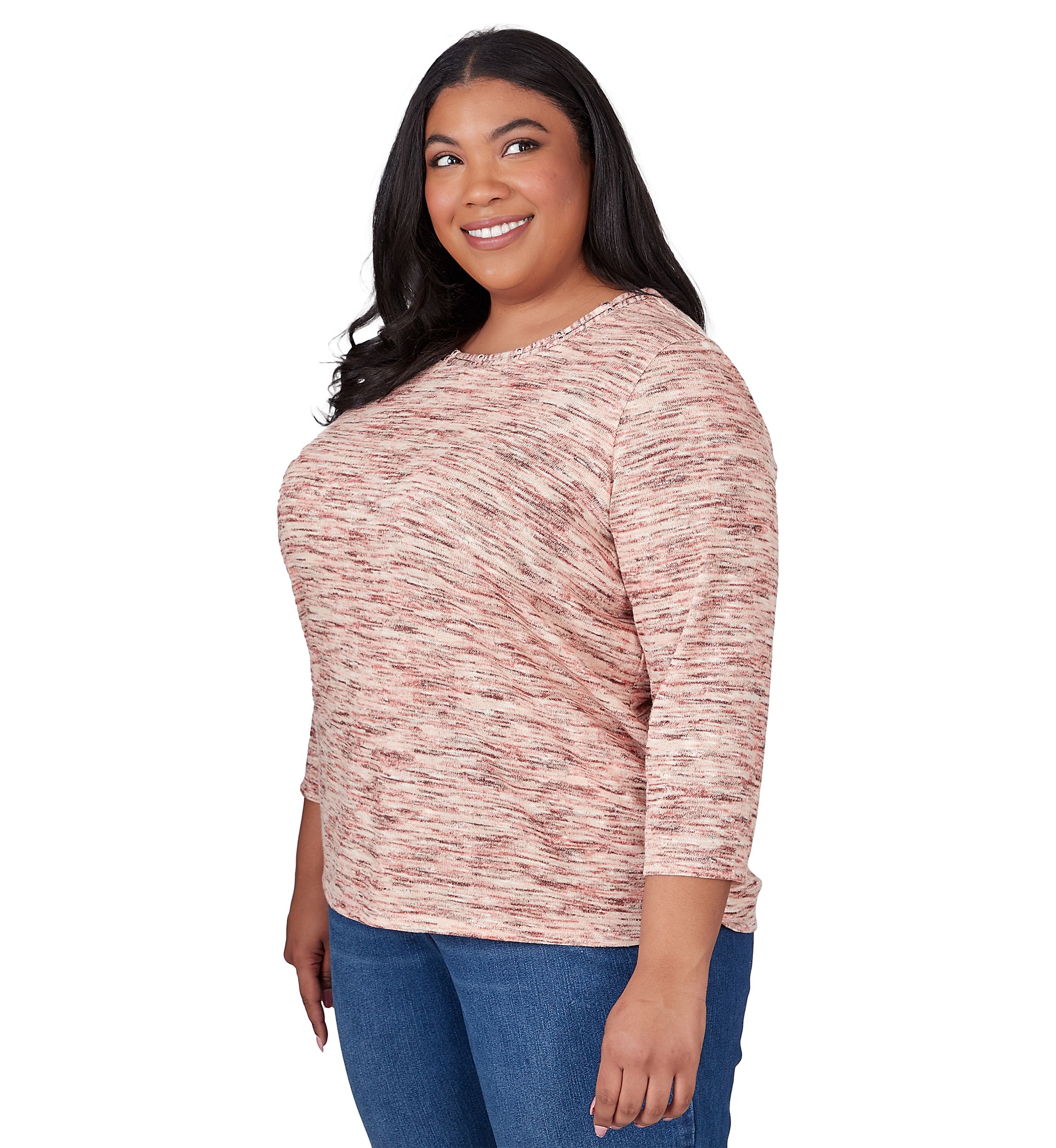 Plus Size Scottsdale Space Dye Top