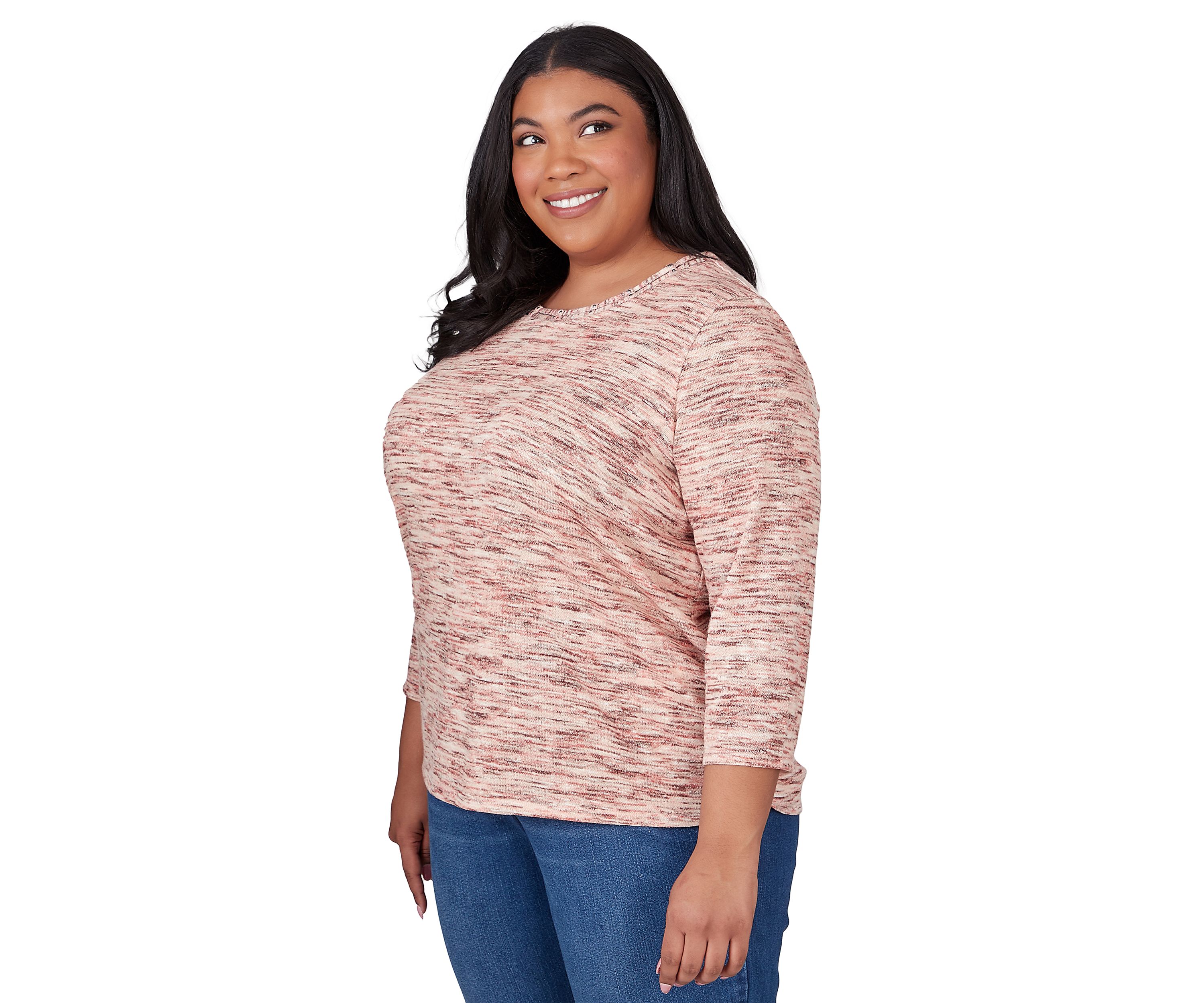 Plus Size Scottsdale Space Dye Top