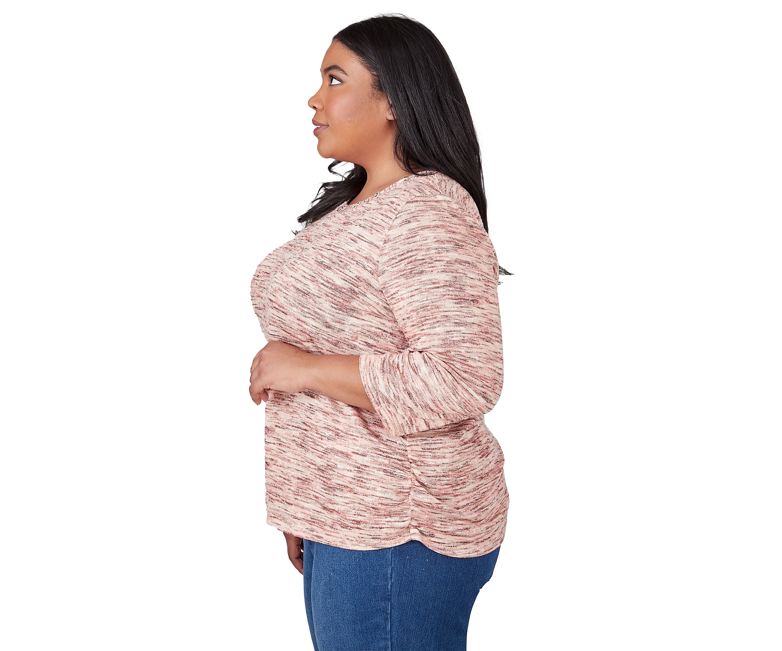 Plus Size Scottsdale Space Dye Top