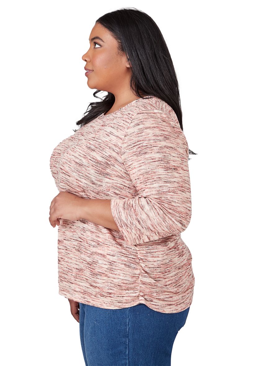Plus Size Scottsdale Space Dye Top