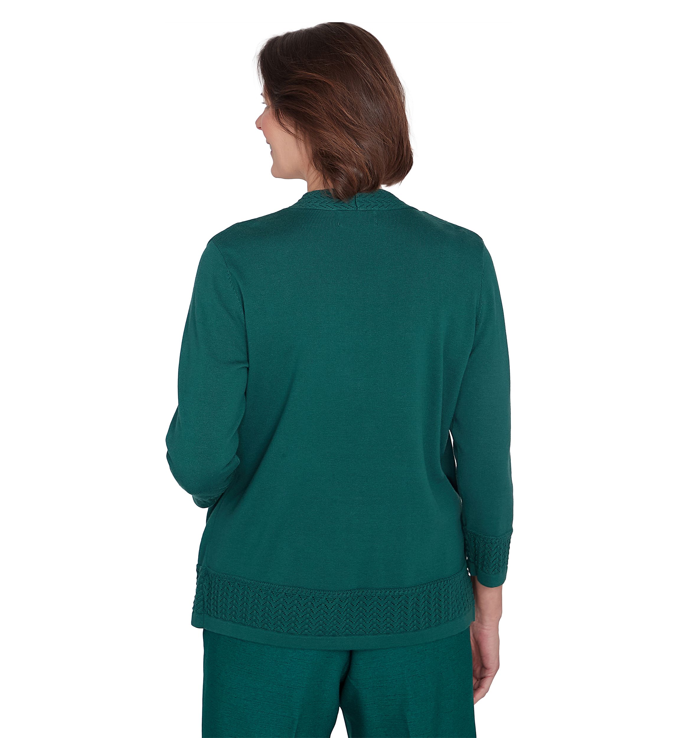 Petite Biadere Textured Inner 2Fer Sweater