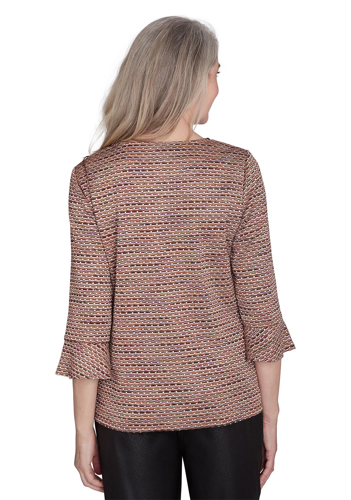 Womens Rue Rivoli Texture Space Dye Top