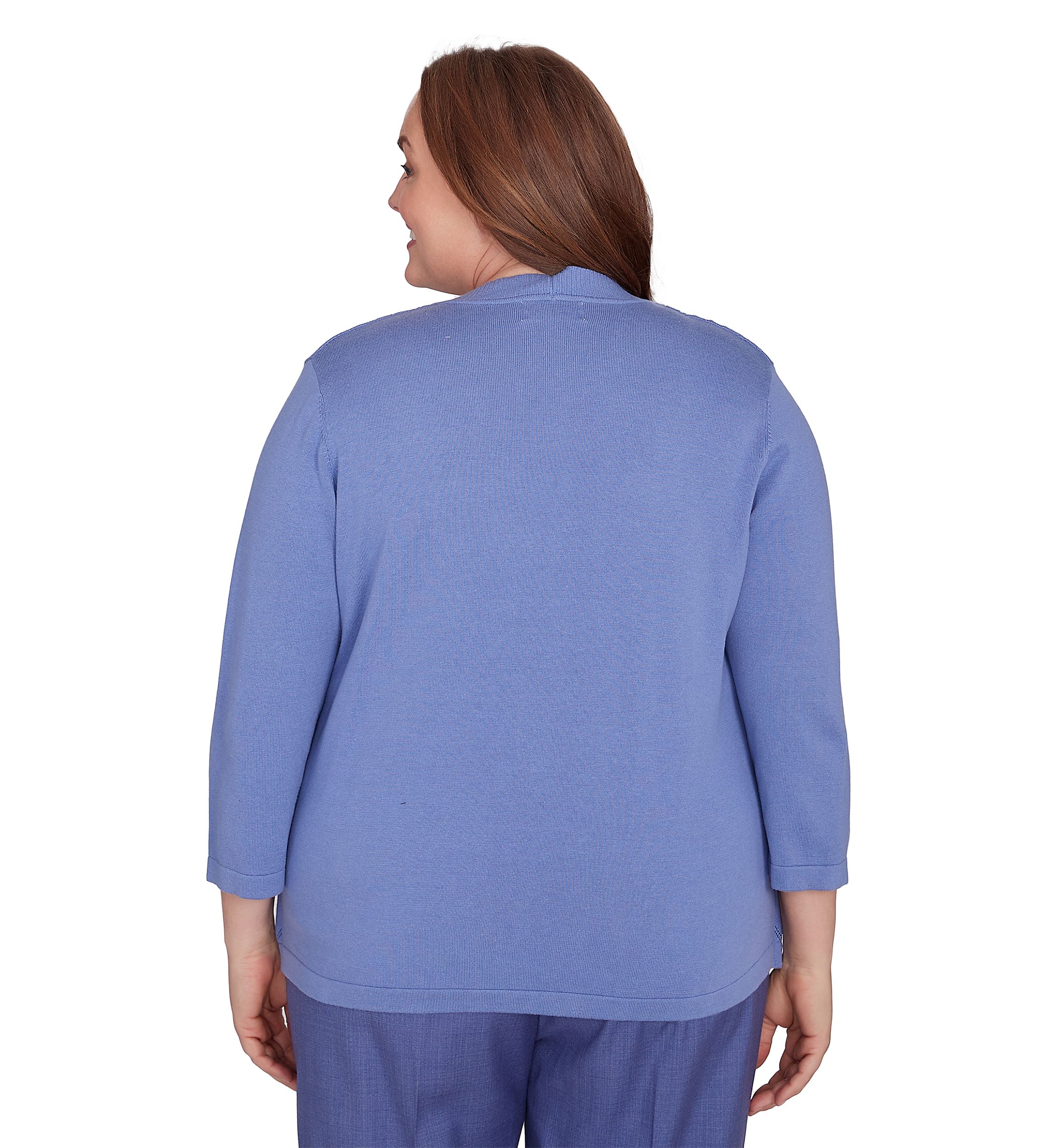Plus Size Worth Avenue Animal Inner Two In One Top
