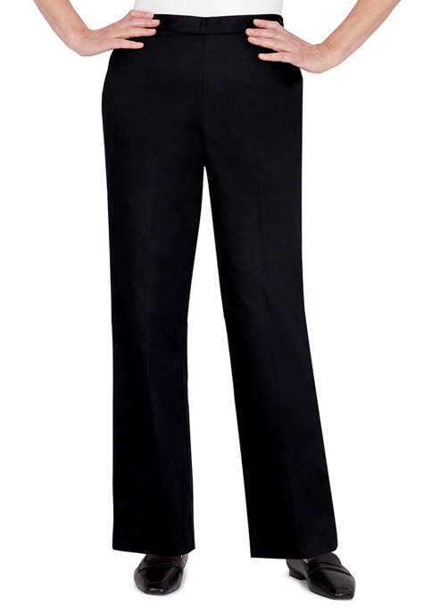 Alfred Dunner Womens Signature Fit Pants