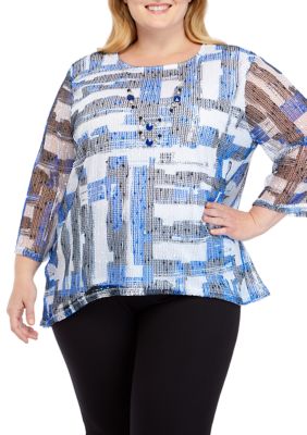 Women's Plus Size Blouses & Tops | belk