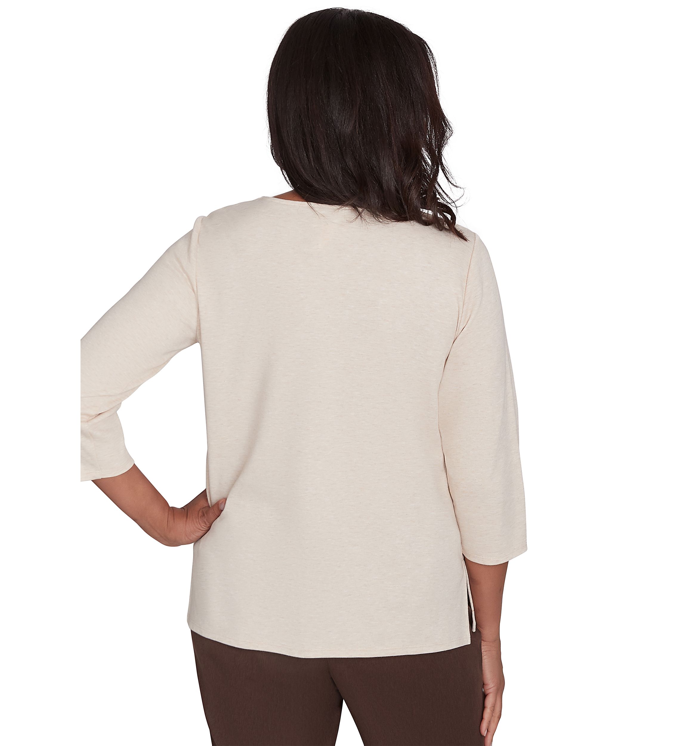 Petite Wine Country Abstract Heat Set Top