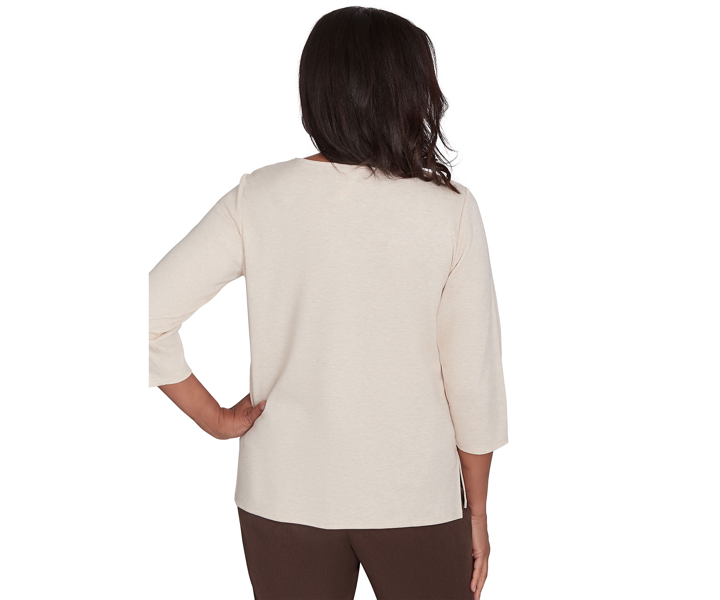 Petite Wine Country Abstract Heat Set Top
