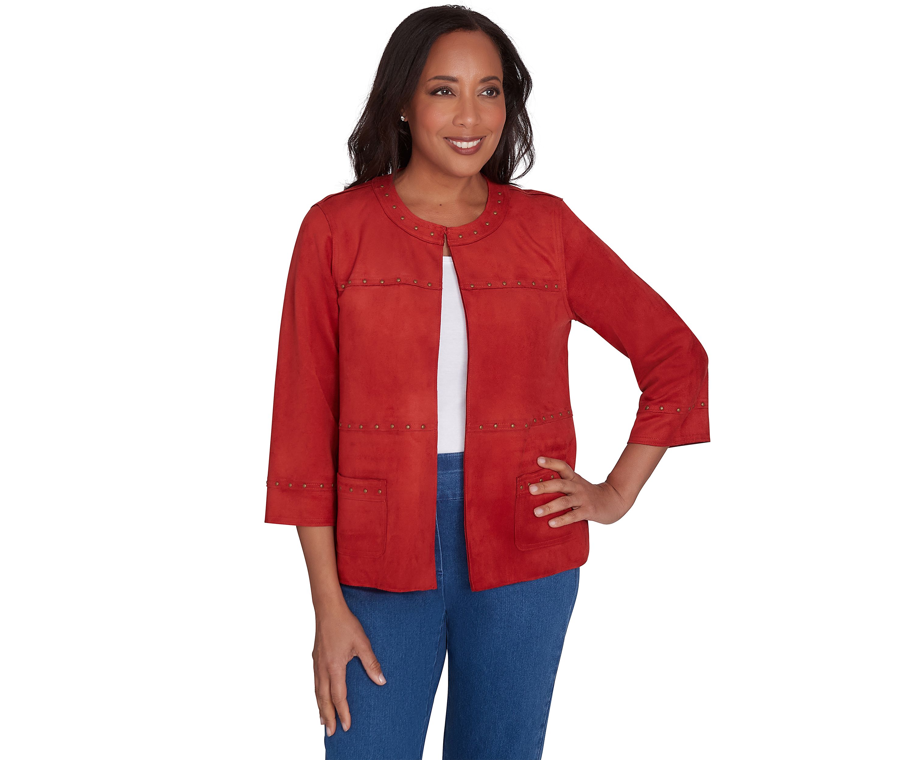 Womens Harvest Moon Suede Jacket