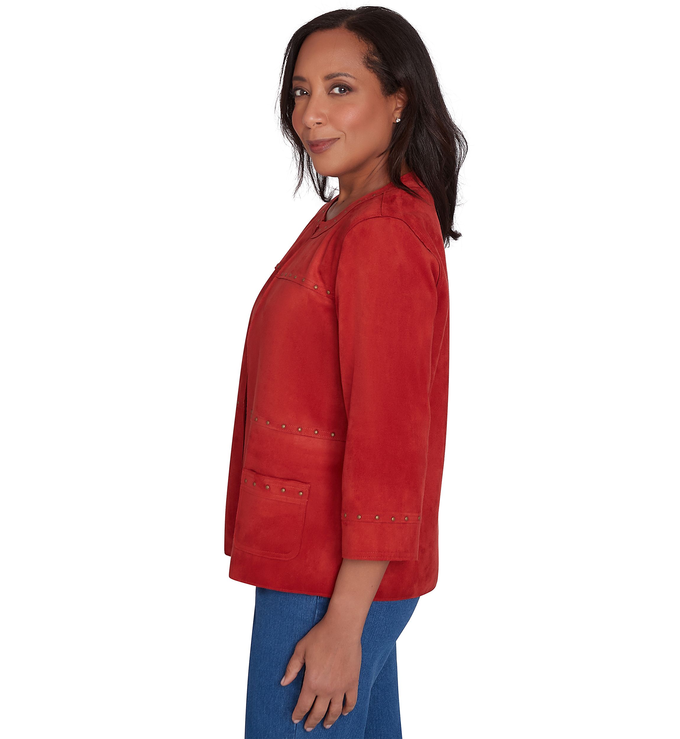 Womens Harvest Moon Suede Jacket