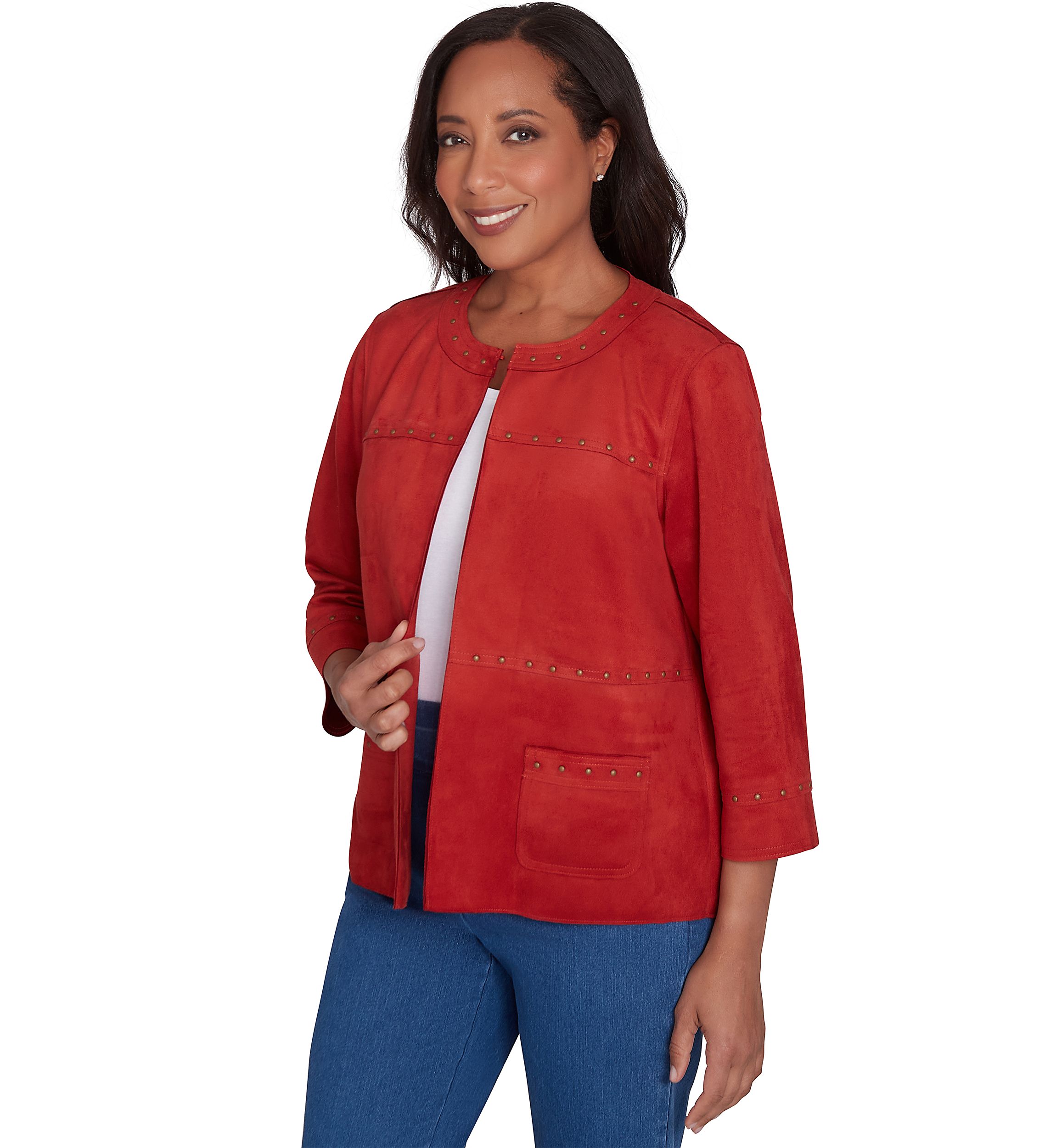 Womens Harvest Moon Suede Jacket