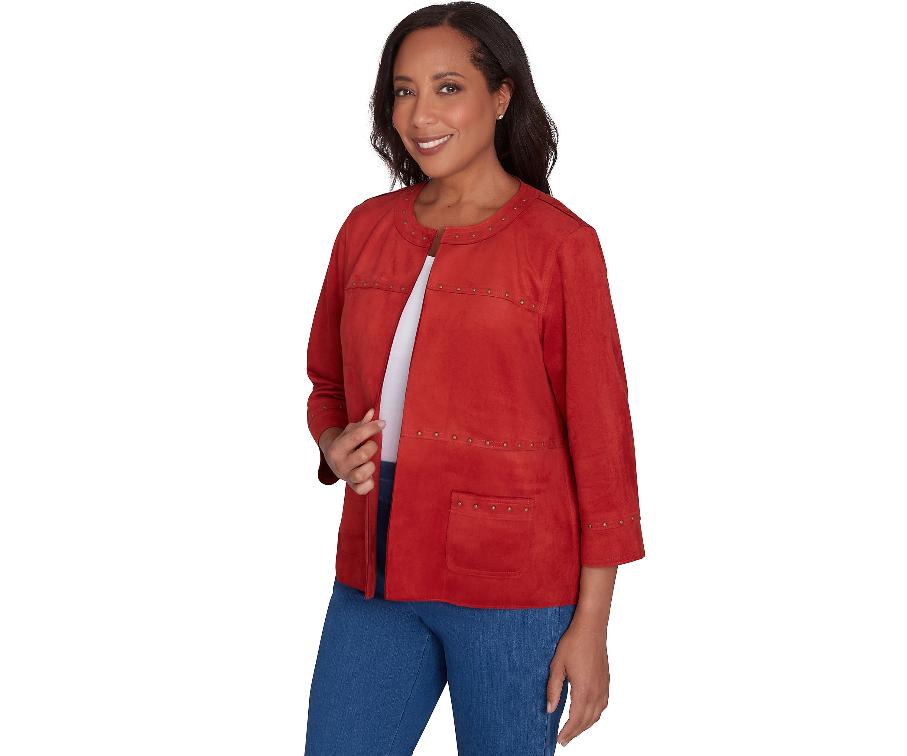 Womens Harvest Moon Suede Jacket