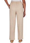 Plus Size Basketweave Pants - Short Length