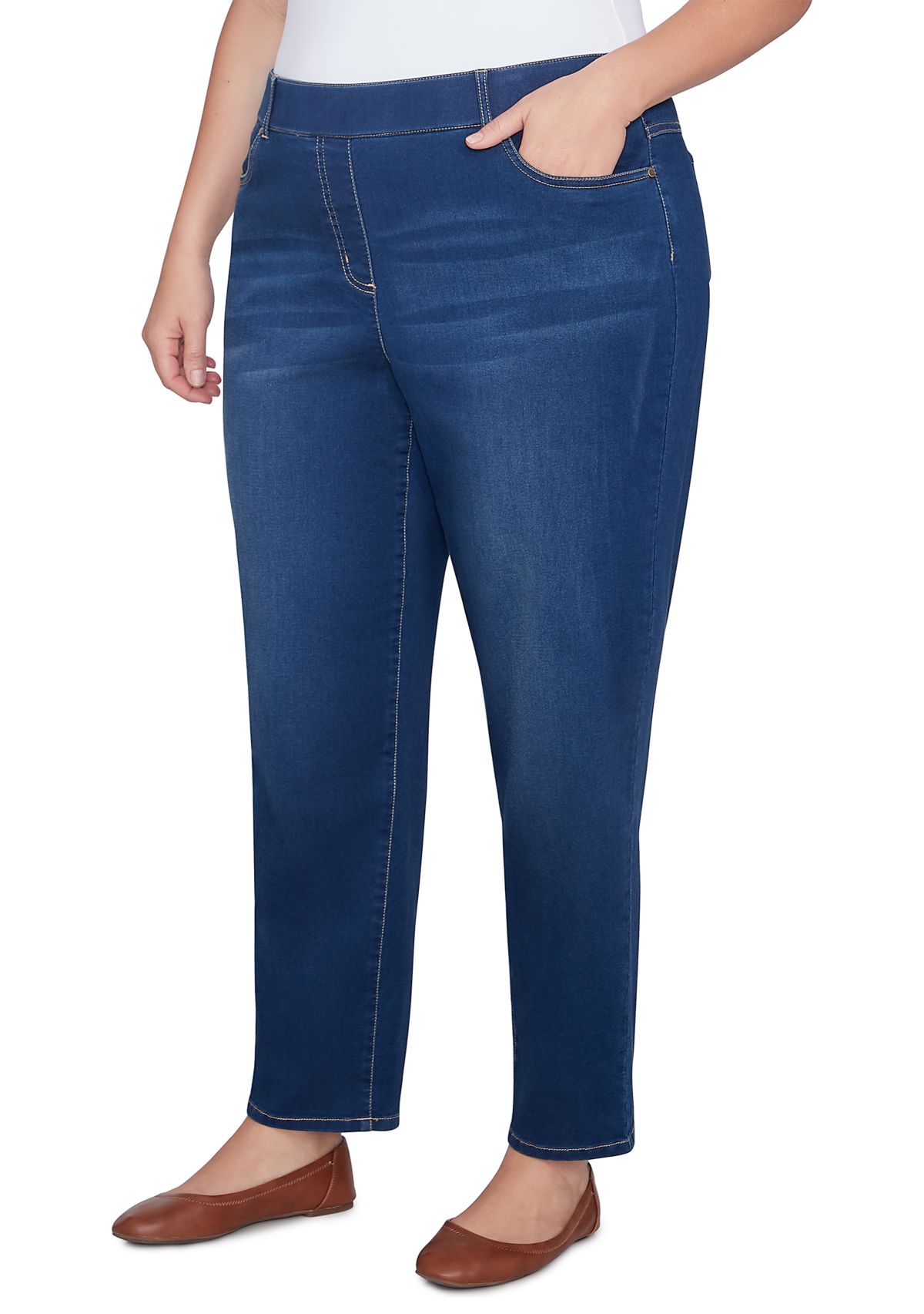 Plus Size Harvest Moon Proportioned Short Pants