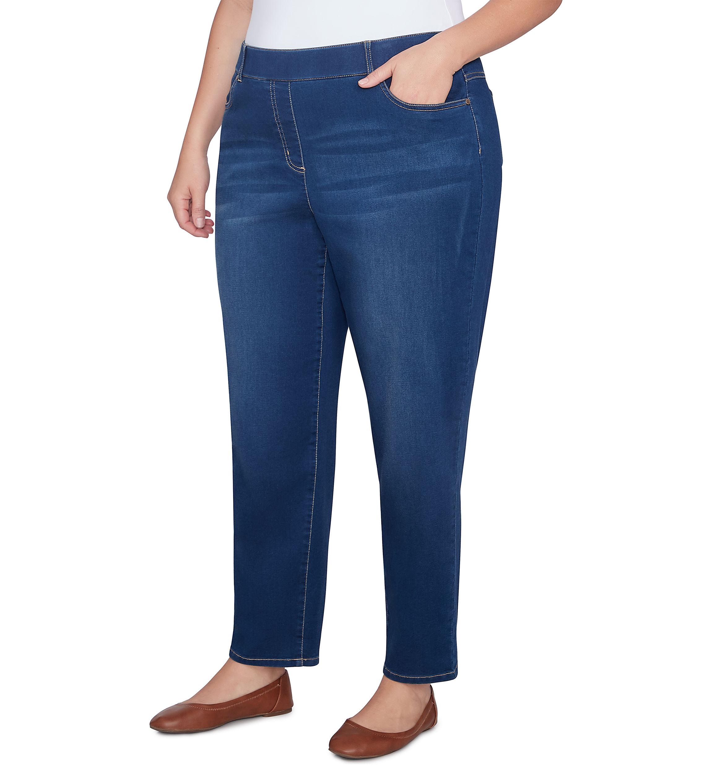 Plus Size Harvest Moon Proportioned Short Pants