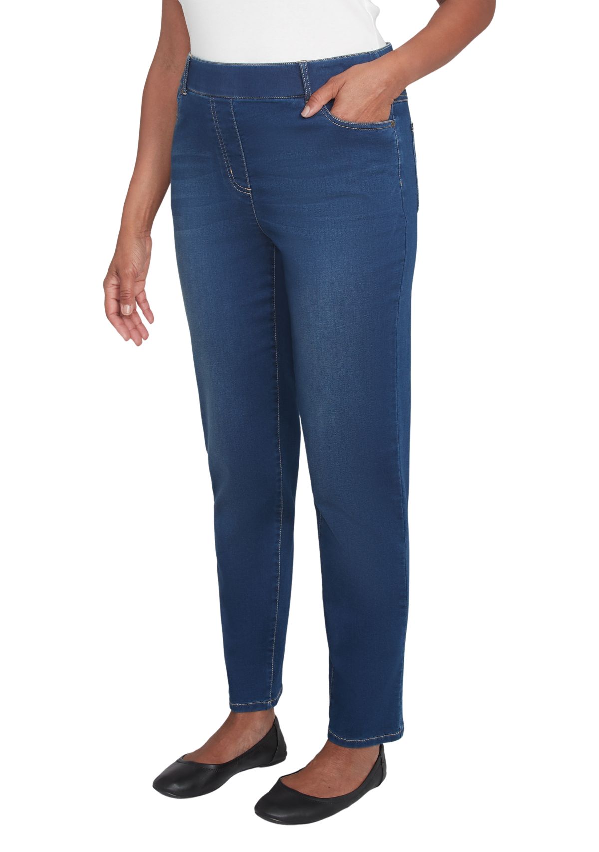 Petite Harvest Moon Proportioned Short Pants