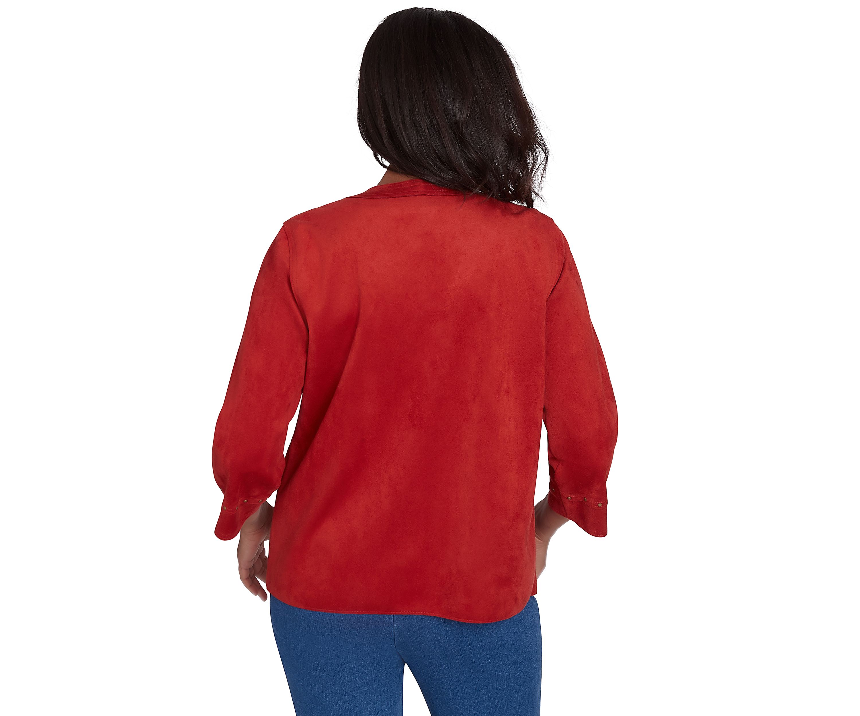 Petite Harvest Moon Suede Jacket