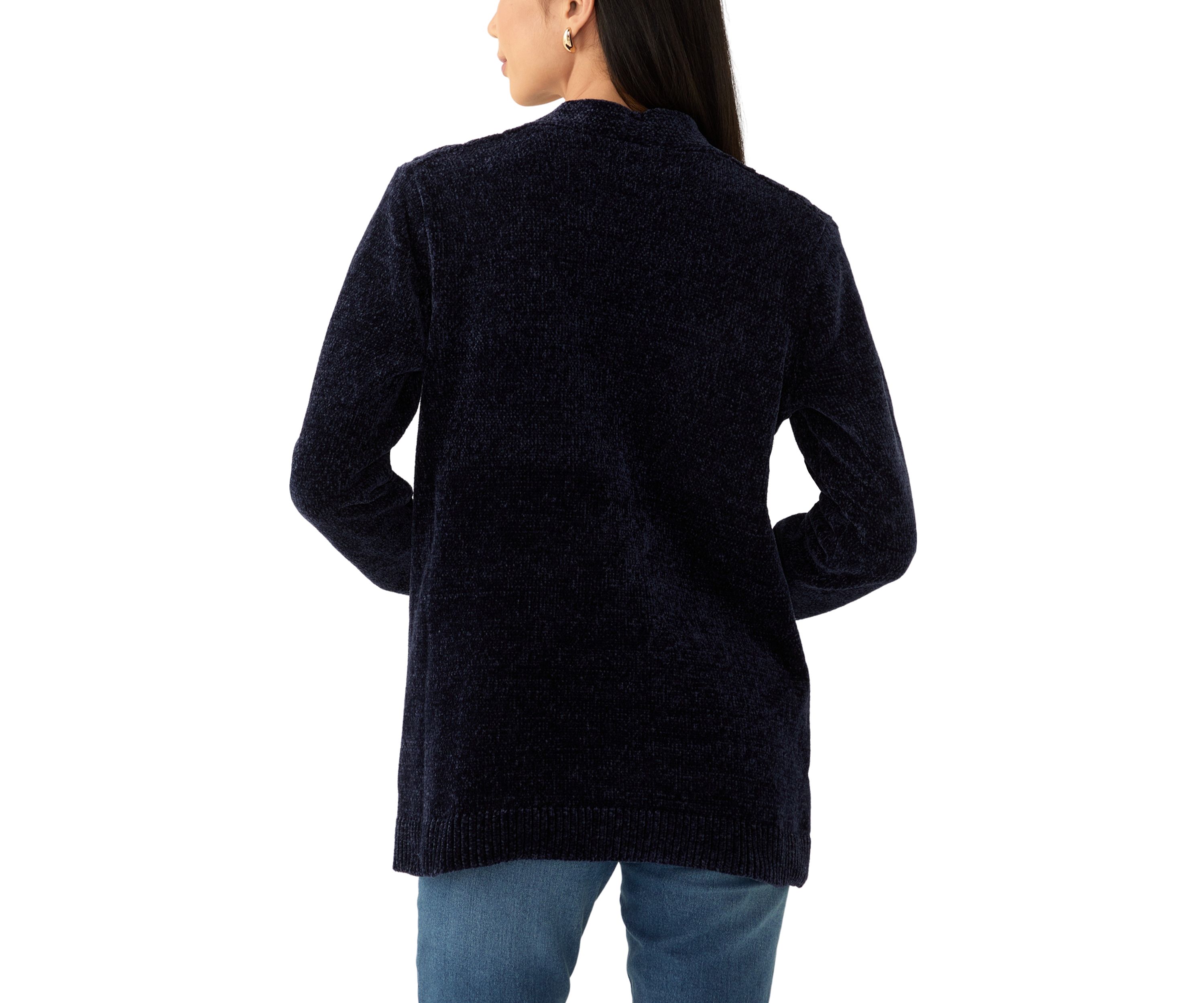 Petite Harvest Moon Chenille Cardigan