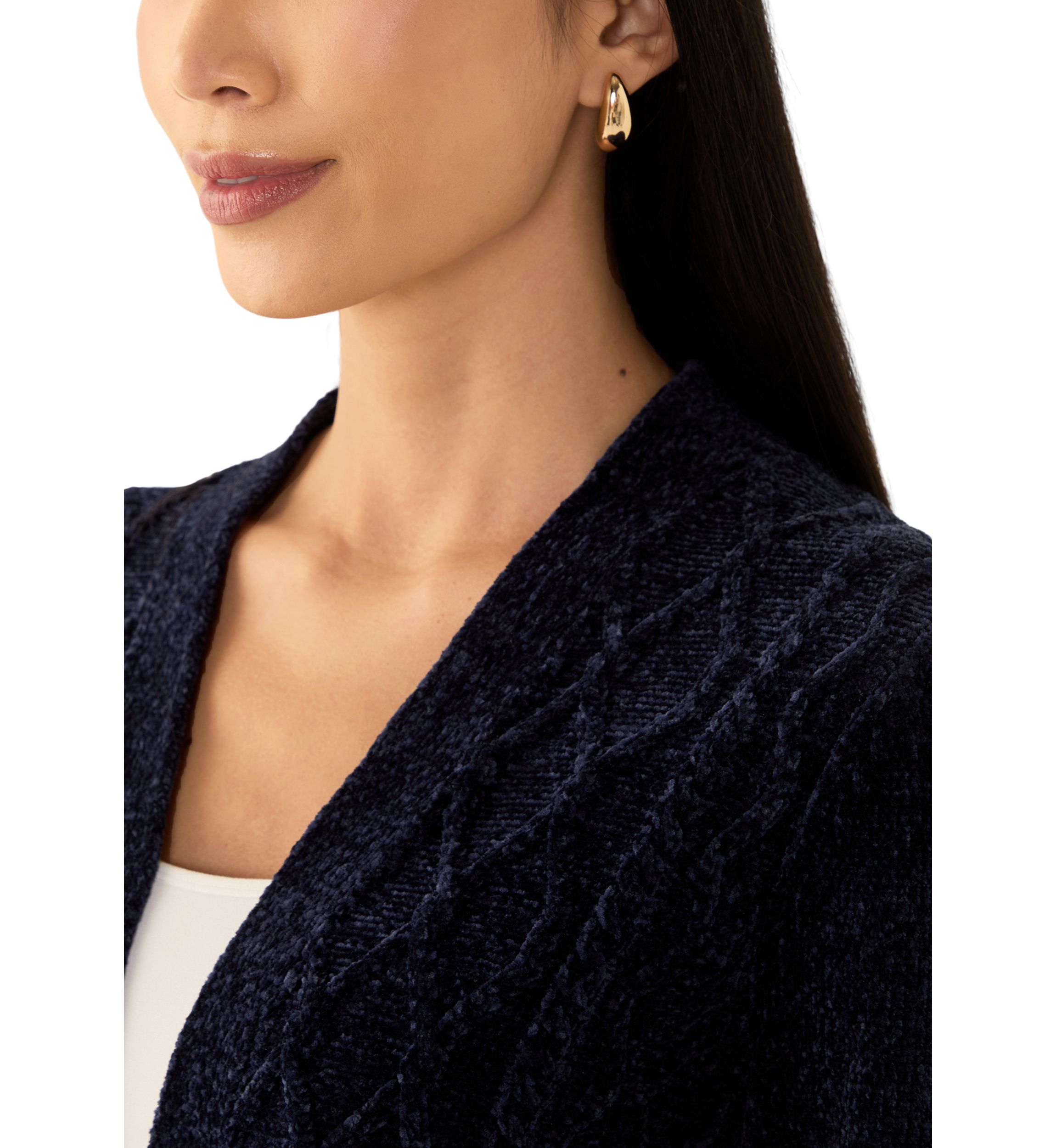 Petite Harvest Moon Chenille Cardigan