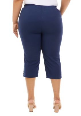 Alfred Dunner Plus Size Capris