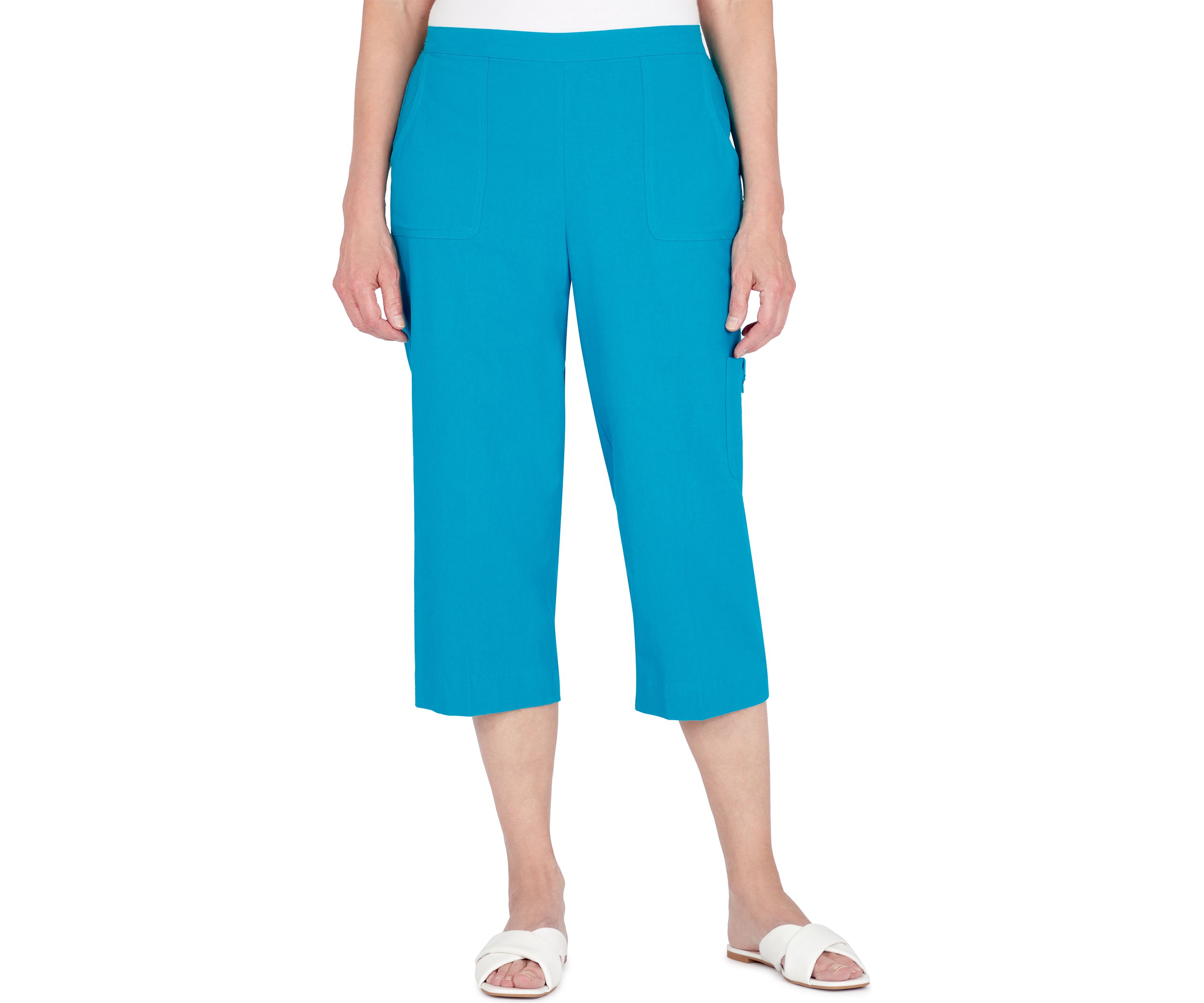 Womens Calypso Cargo Pocket Capris 