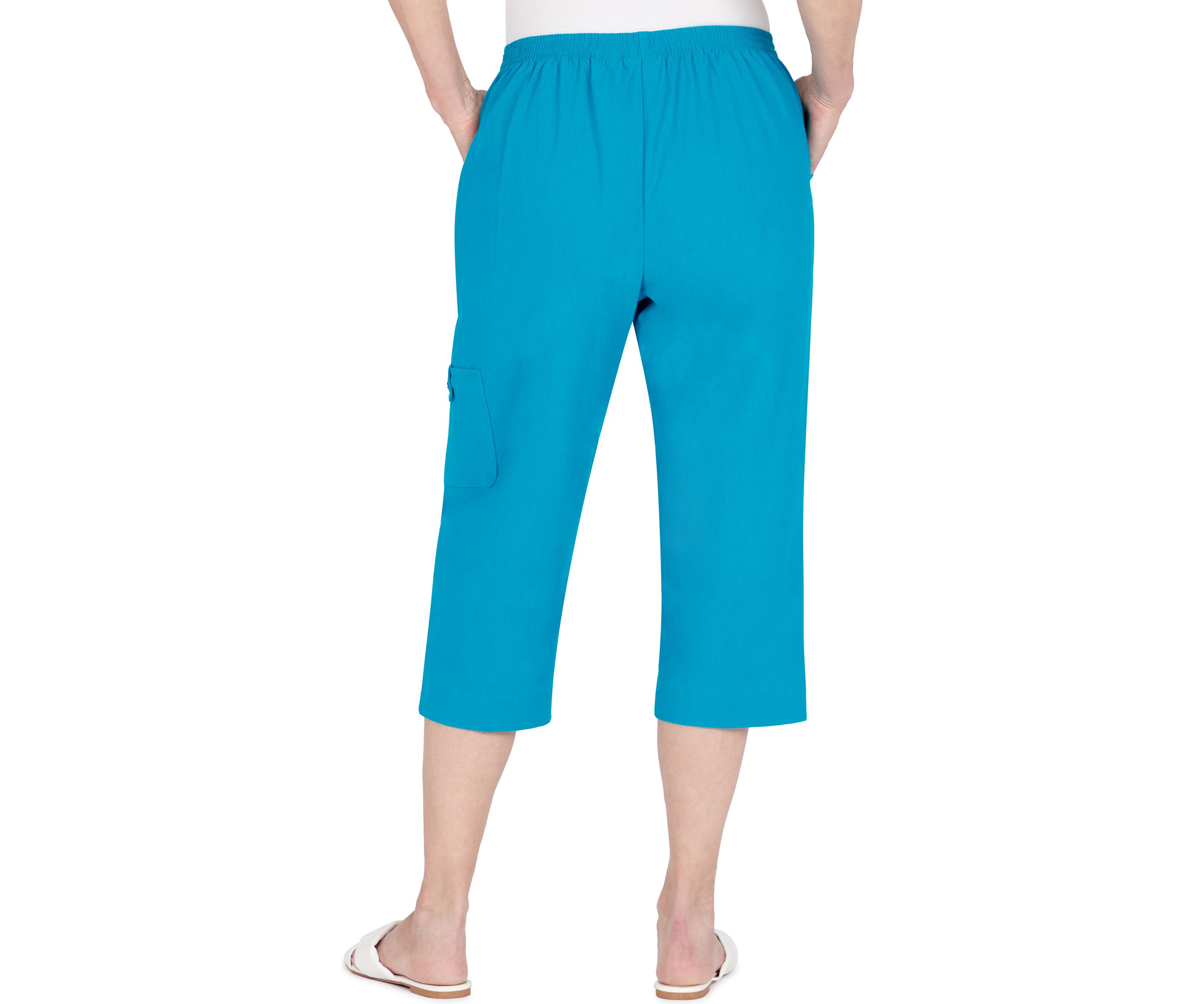 Womens Calypso Cargo Pocket Capris 