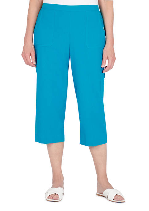 Alfred Dunner Petite Classic Fit Capris