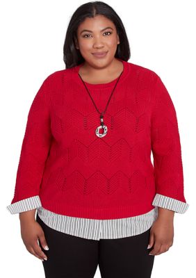 Alfred Dunner Plus Size Sweaters
