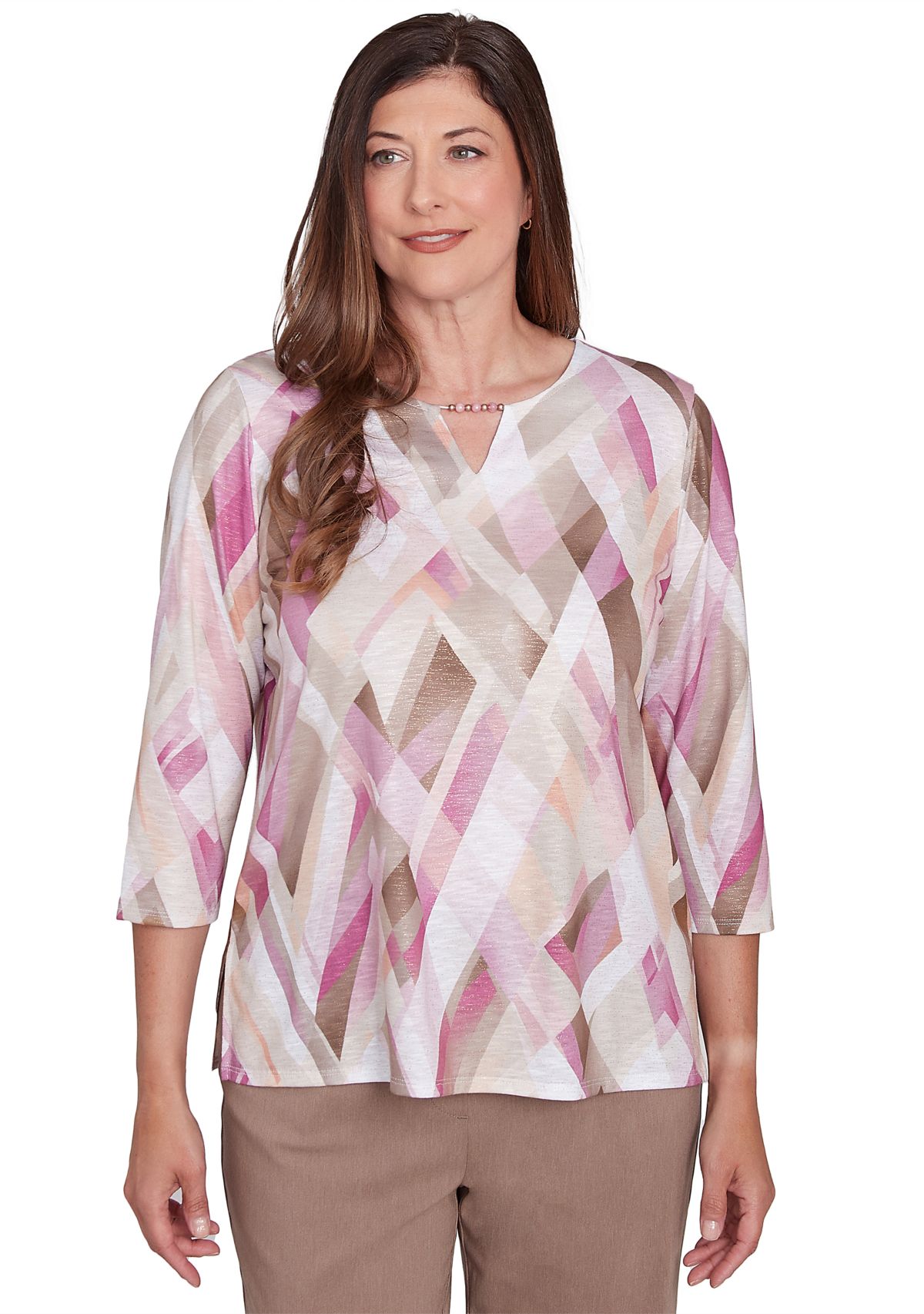 Womens Telluride Geometric Top