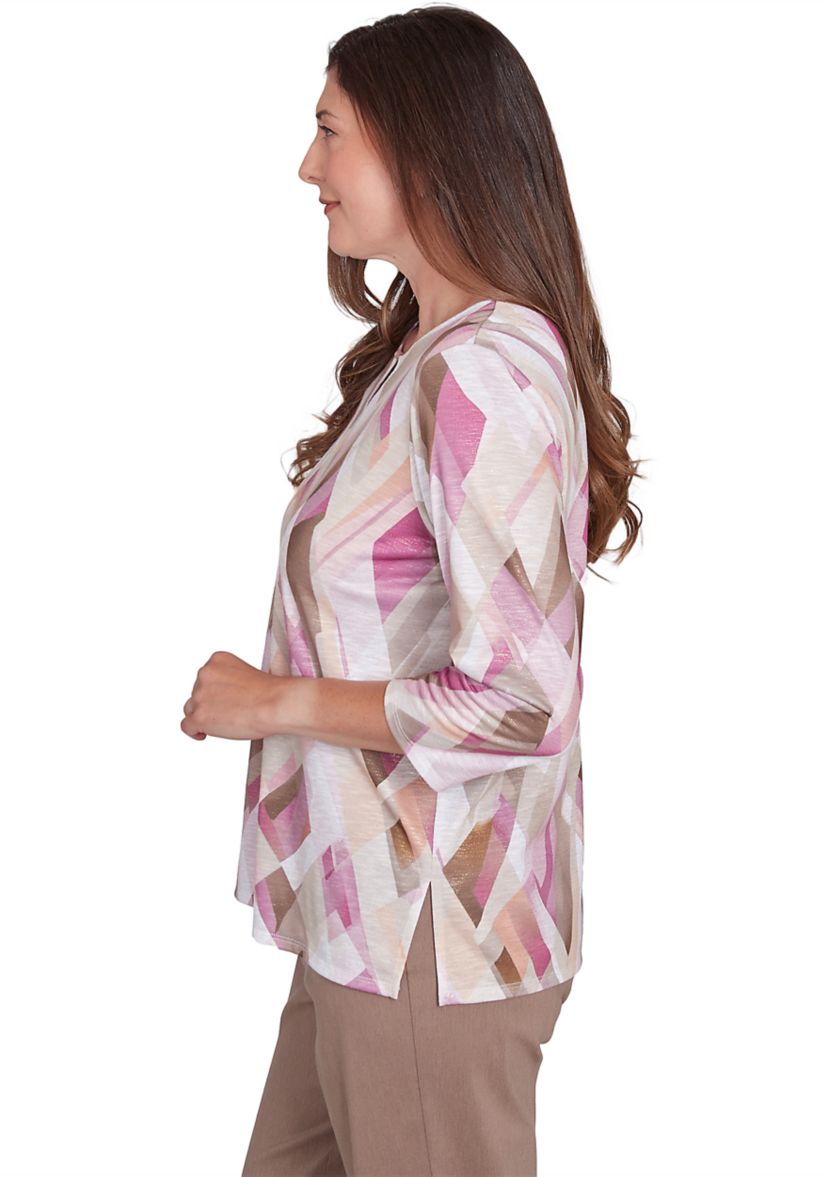 Womens Telluride Geometric Top
