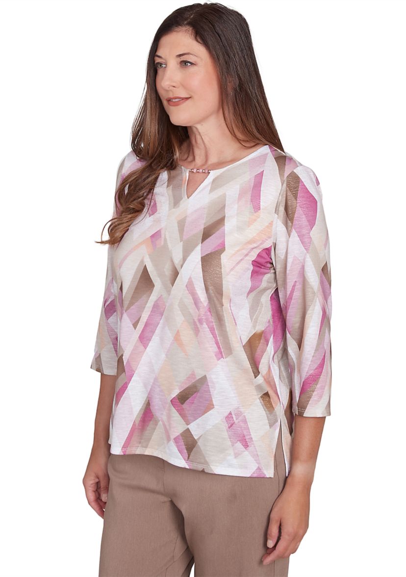 Womens Telluride Geometric Top