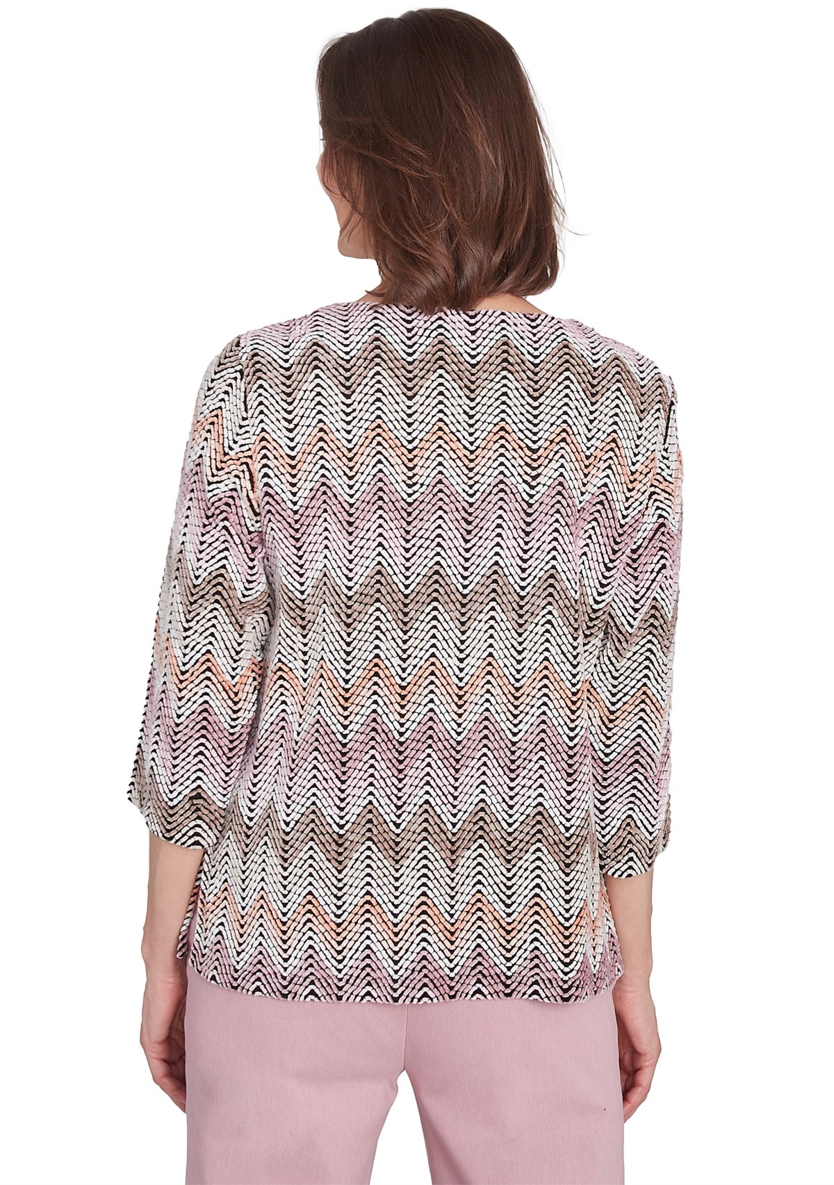 Womens Telluride Chenille Zig Zag T-Shirt