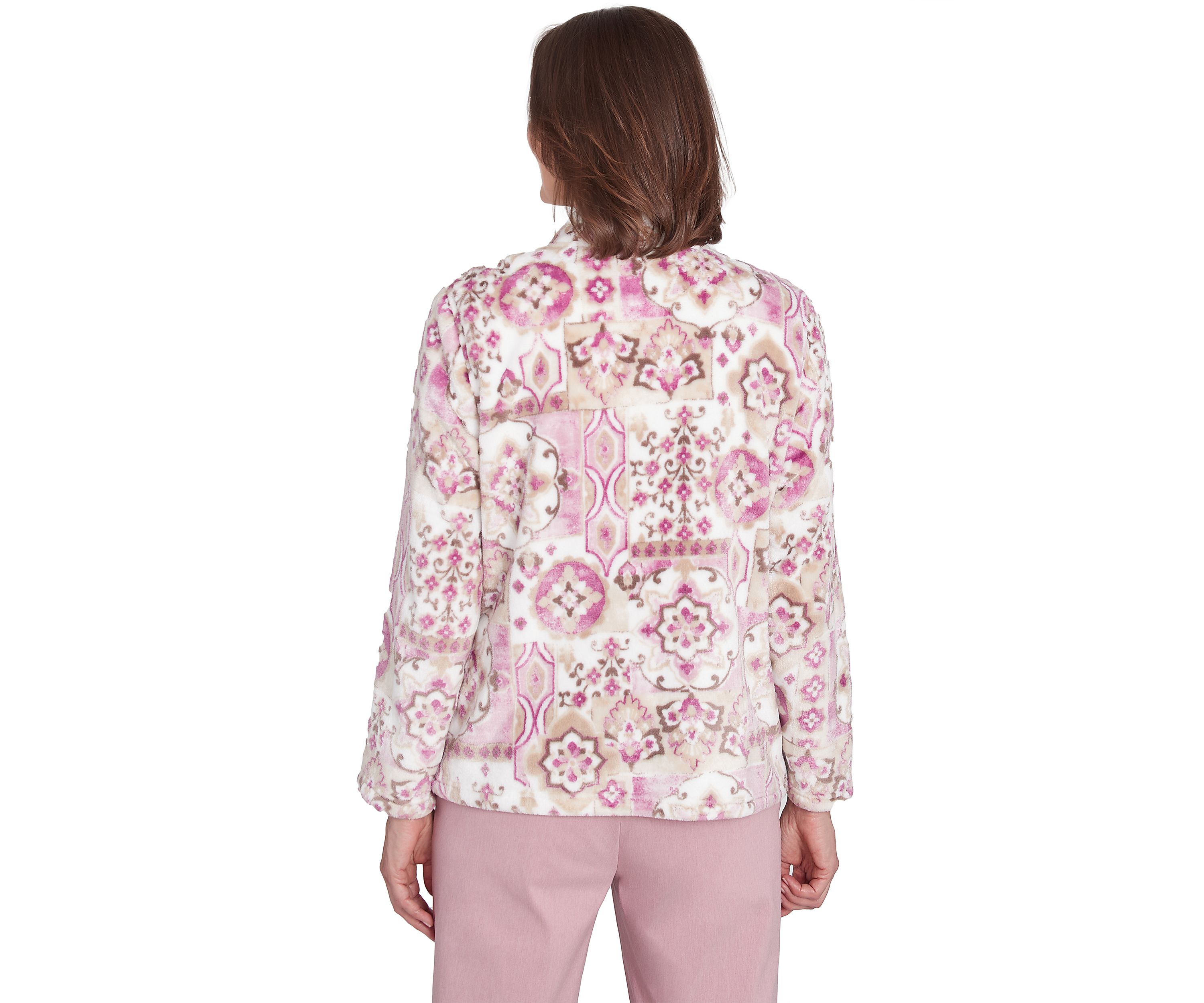 Petite Telluride Medallion Print Cozy Jacket