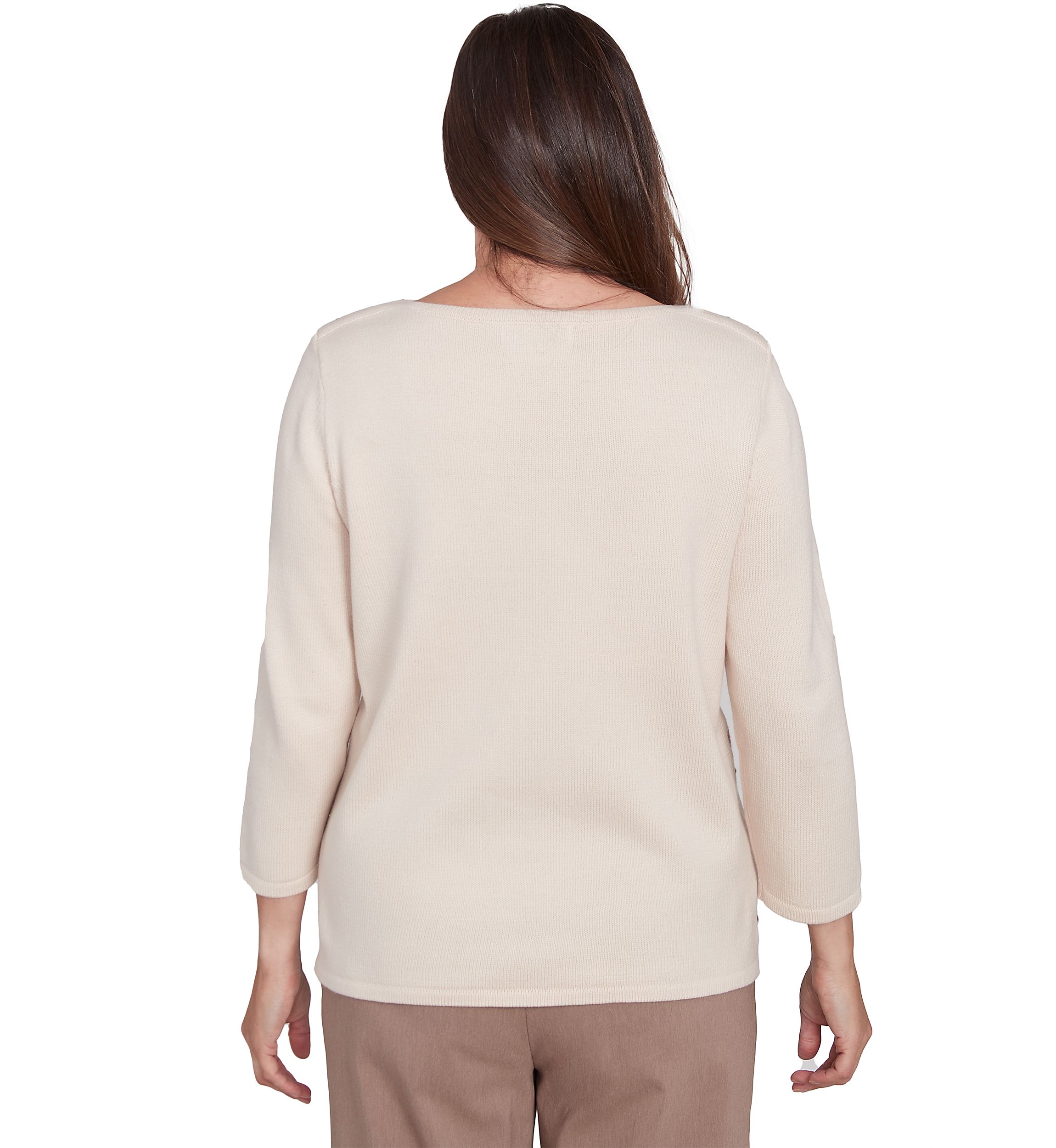 Petite Telluride Biadere Hearts Woven Top